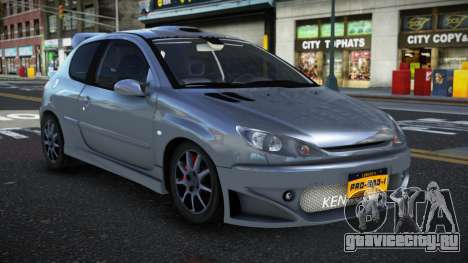 Peugeot 206 SHR для GTA 4