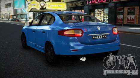 Renault Fluence FZ для GTA 4