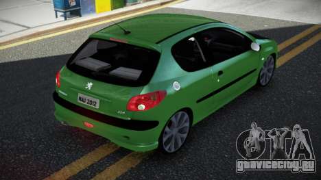 Peugeot 206 SV для GTA 4