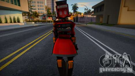 Lady Dispenser Red для GTA San Andreas