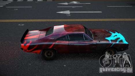 1969 Dodge Charger RT D-Tuned S12 для GTA 4