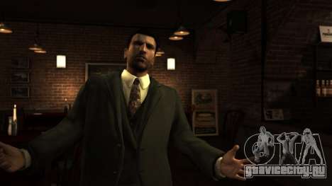 Niko Mafia Boss Getup для GTA 4