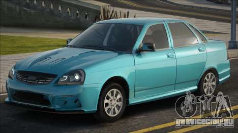 Lada Priora Blue Ver для GTA San Andreas