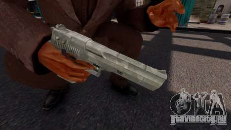 Nickel-Plated Combat Pistol для GTA 4