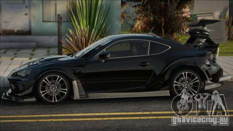 Subaru BRZ [Blek] для GTA San Andreas