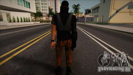 Ben Saxon de Deus Ex: The Fall Con EXPRESIONES F для GTA San Andreas