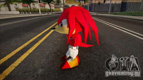 Sonic R Skin - Knuckles для GTA San Andreas