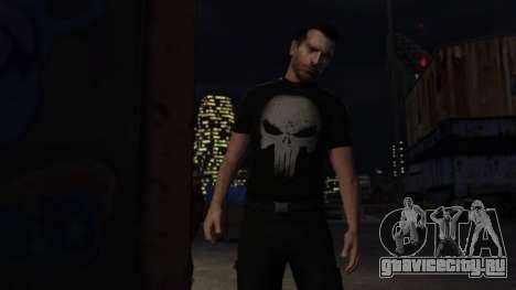 The Punisher Outfits for Niko для GTA 4