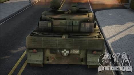 Leopard 2A6 from Battlefield 2: Euro Force для GTA San Andreas