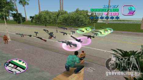 Spawn All Weapons для GTA Vice City