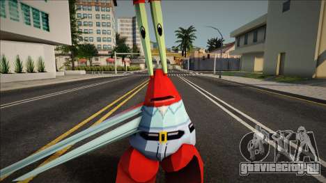 Mr Krabs from Sponge Bob для GTA San Andreas