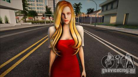 Girl Xmas для GTA San Andreas