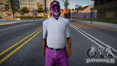 Balla With Double Bandana V2 для GTA San Andreas