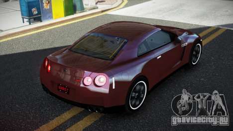 Nissan GT-R R35 MT для GTA 4