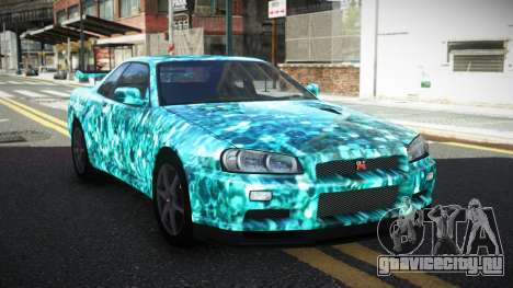 Nissan Skyline R34 PNZ S11 для GTA 4