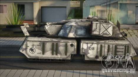 X-66 Mammoth Tank (with Arctic camouflage) from для GTA San Andreas