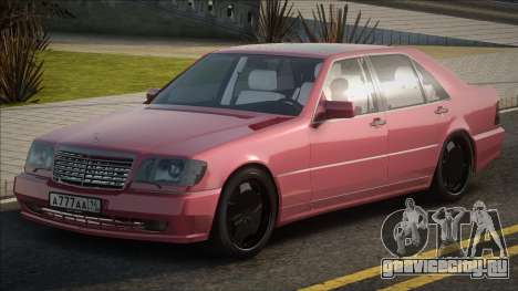 Mercedes-Benz W140 S600 JST для GTA San Andreas