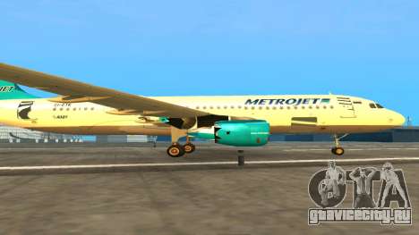 Airbus A321 Metrojet Когалымавиа для GTA San Andreas