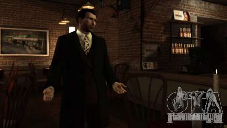 Niko Mafia Boss Getup для GTA 4