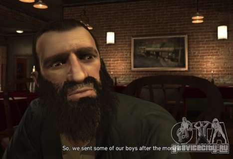 Beard For Niko для GTA 4