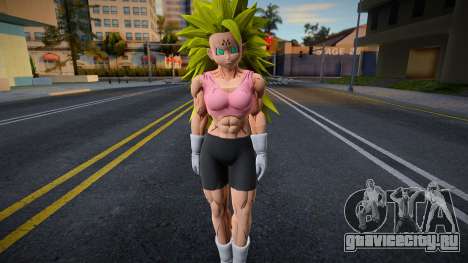 Bra (Universe 16) SSJ transformaciones v3 для GTA San Andreas