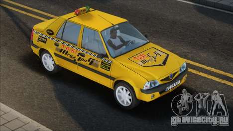 Dacia Solenza Taxi Yellow для GTA San Andreas