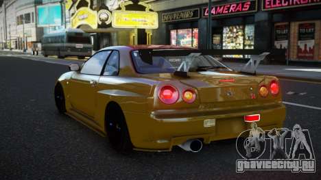 Nissan Skyline R34 GSR для GTA 4