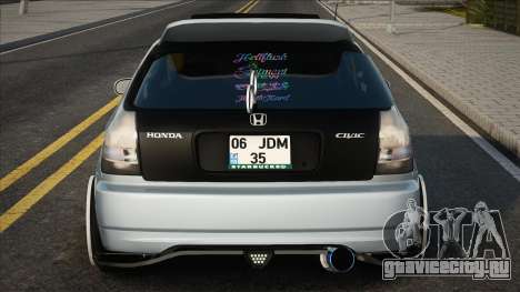 Honda Civic Starbucks для GTA San Andreas