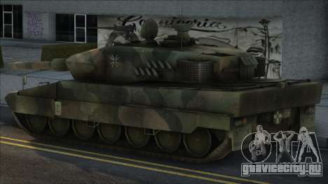 Leopard 2A6 from Battlefield 2: Euro Force для GTA San Andreas