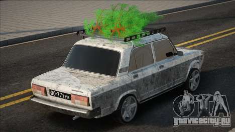 ВАЗ 2105 с елкой для GTA San Andreas