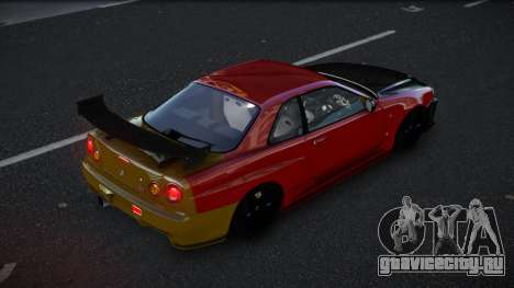 Nissan Skyline R34 GSR для GTA 4