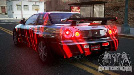 Nissan Skyline R34 PNZ S8 для GTA 4