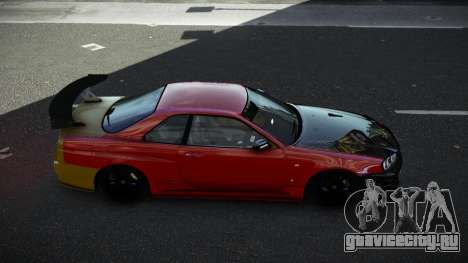 Nissan Skyline R34 GSR для GTA 4