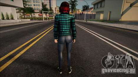 Woman skin [v1] для GTA San Andreas