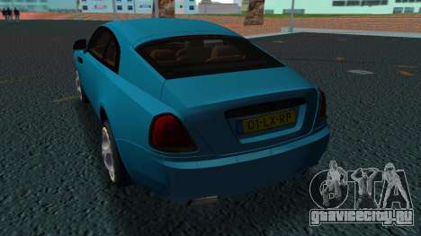 Rolls Royce Black Badge Wraith для GTA Vice City