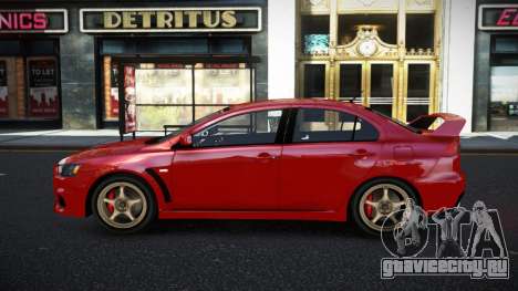 Mitsubishi Lancer Evolution X NKG для GTA 4