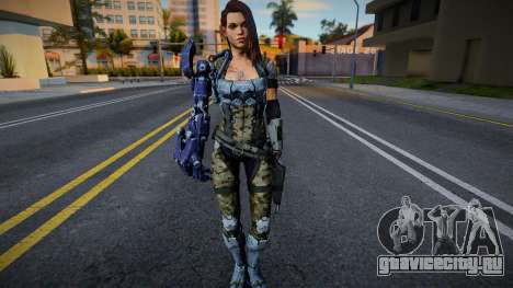 Shelly Harrison de Bombshell mejor que la de MrA для GTA San Andreas