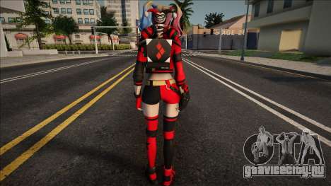 Harley Quinn (Rebirth) [Fortnite] v2 для GTA San Andreas