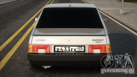 Vaz 21099 [Silver] для GTA San Andreas