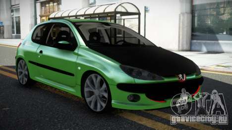 Peugeot 206 SV для GTA 4