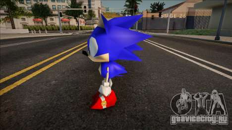 Sonic R Skin - Sonic для GTA San Andreas