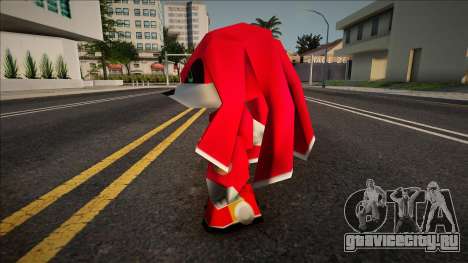 Sonic R Skin - Metal Knuckles для GTA San Andreas