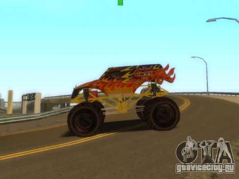 Flame from: Monster Trux Extreme Offroad для GTA San Andreas
