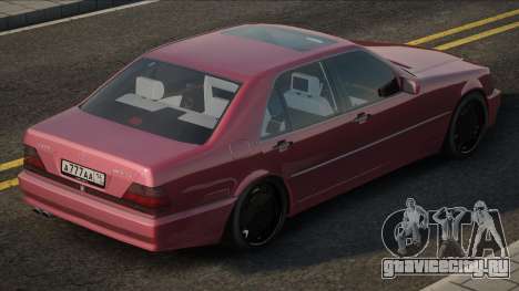 Mercedes-Benz W140 S600 JST для GTA San Andreas