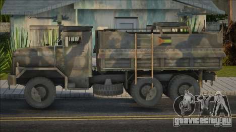 Capuchin Guntruck (M54) from Mercenaries 2: Worl для GTA San Andreas