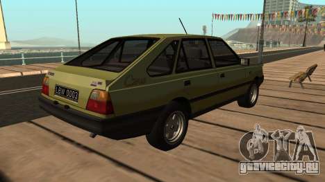 FSO Polonez Caro 1.4 with polish black plates для GTA San Andreas