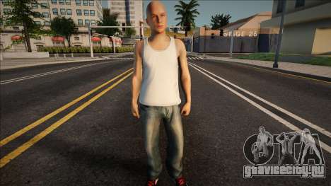 Новый мужик в майке для GTA San Andreas