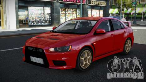 Mitsubishi Lancer Evolution X NKG для GTA 4