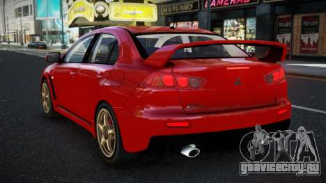 Mitsubishi Lancer Evolution X NKG для GTA 4