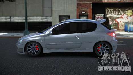 Peugeot 206 SHR для GTA 4